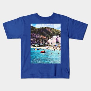 Philipsburg Sint Maarten Beach Kids T-Shirt